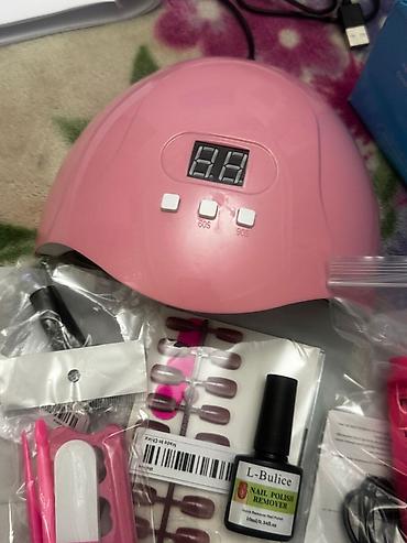 Manikür üçün tam set Komplektə daxildir: - LED/UV dırnaq quruducu - şəkil 2