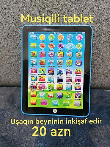 Uşaq üçün musiqili tabletler. Tezedi İngiltərəden yeni gətirilib. Tam - şəkil 4