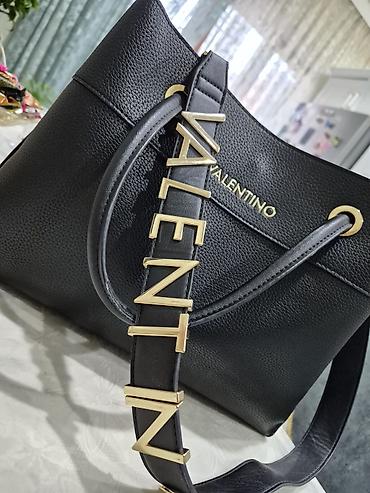 Orginal Valentino çanta böyük ölçü ela veziyyetdedi. 55 manat - şəkil 4