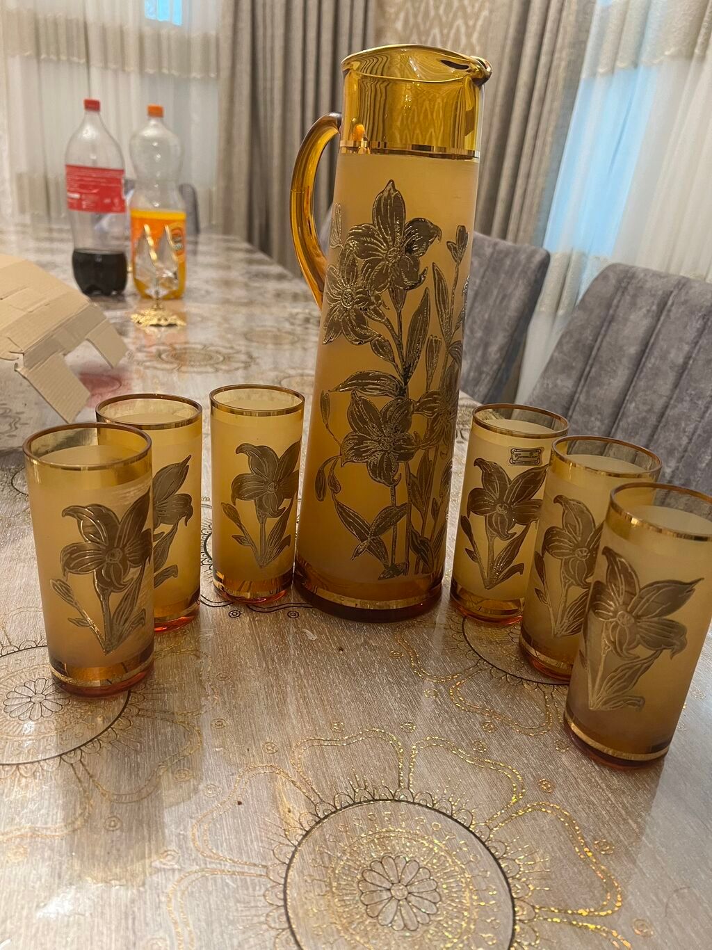 Stəkanlar, rəng - Sarı