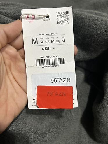 Sviter, Zara, M, rəng - Boz - şəkil 5