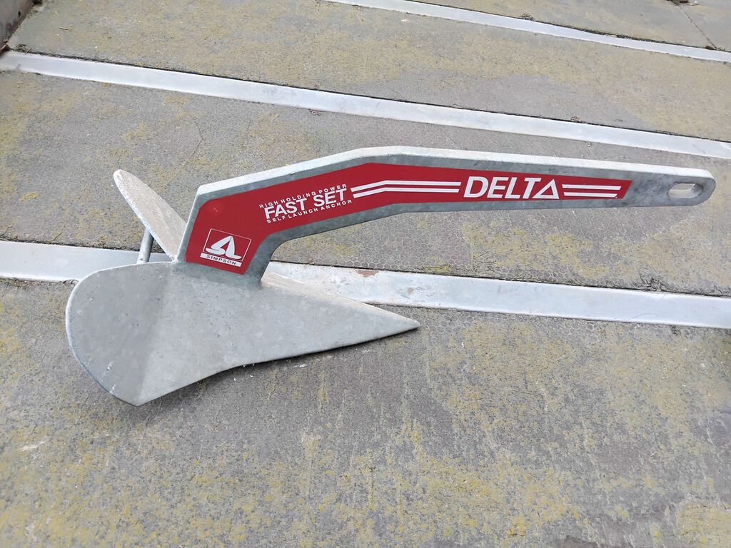 Якорь гальванизованный "Плуг" весом 12 кг. новый,рекомендован для