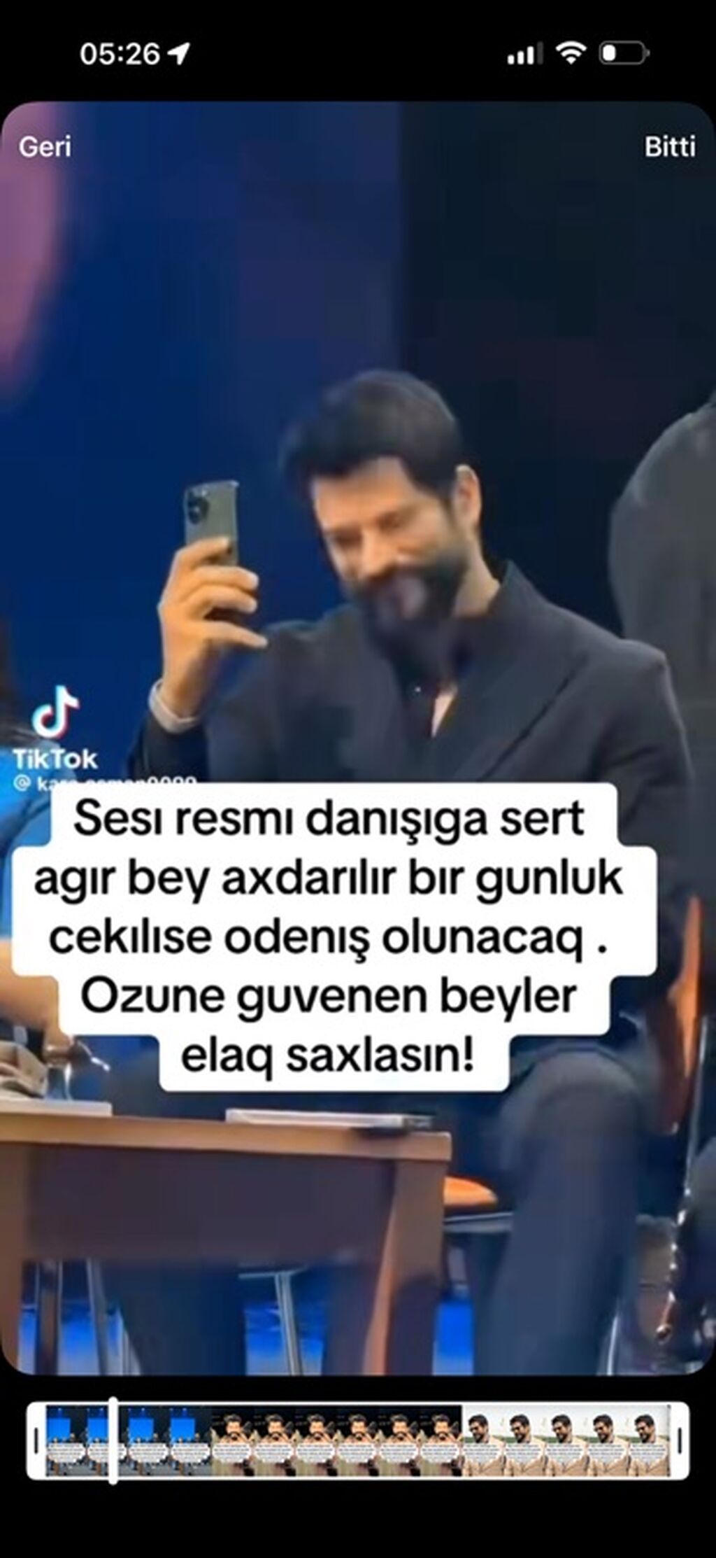 Xidmət: Rəsmi, ciddi danışıq üslubuna malik səs axtarışı - Tələbat