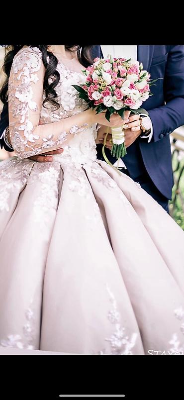 2.500m alinib. Öz gəlinliyimdi. Ukraynadan alınıb, üzə əl işi ilə - şəkil 4