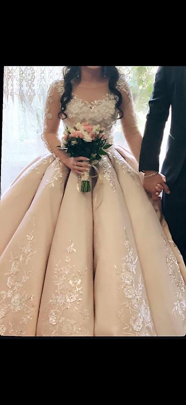 2.500m alinib. Öz gəlinliyimdi. Ukraynadan alınıb, üzə əl işi ilə - şəkil 5