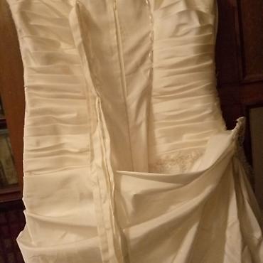 Italiya istehsali "Qabiani" iTALiYA brendi el işi gəlinlik - şəkil 3