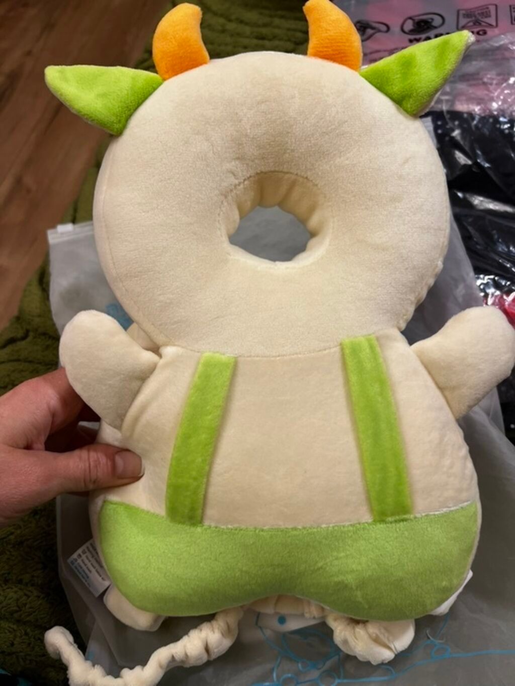 Uşaq üçün “Anti-falling Head Pillow” – bel çantalı qoruyucu baş