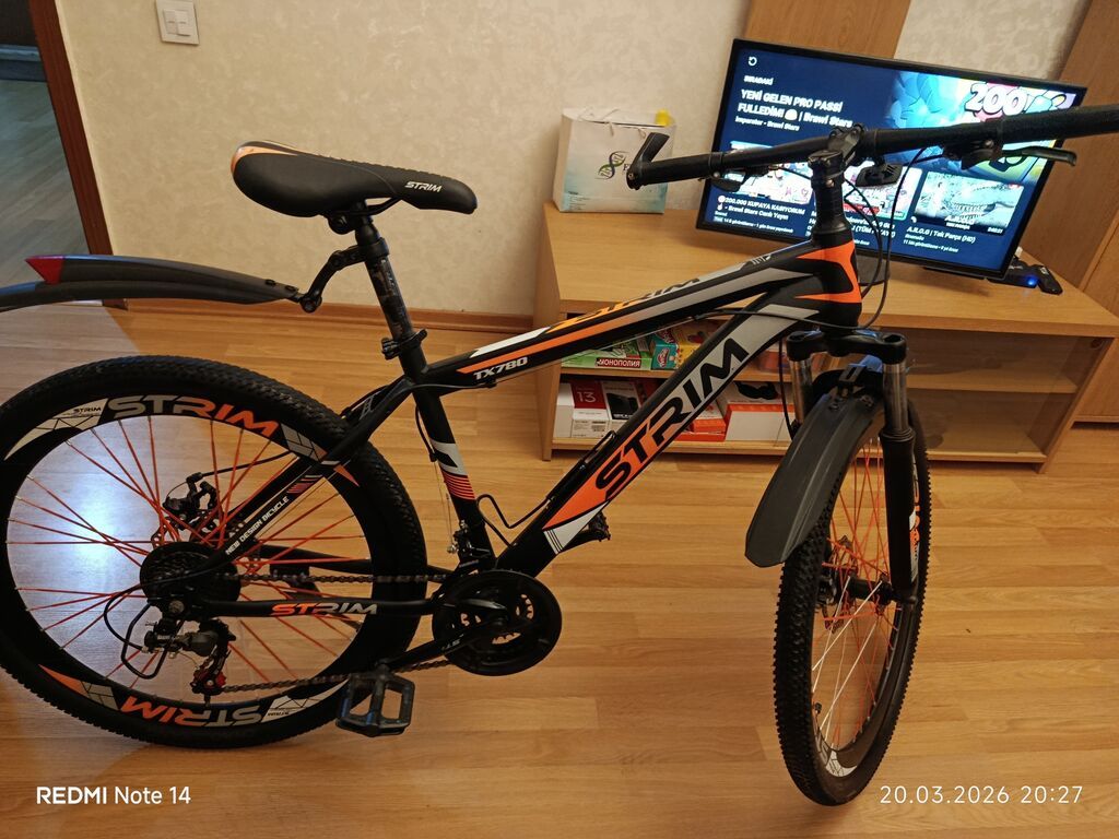 STRIM TX780 dağ velosipedi - Çərçivə: STRIM TX780, yüngül və möhkəm