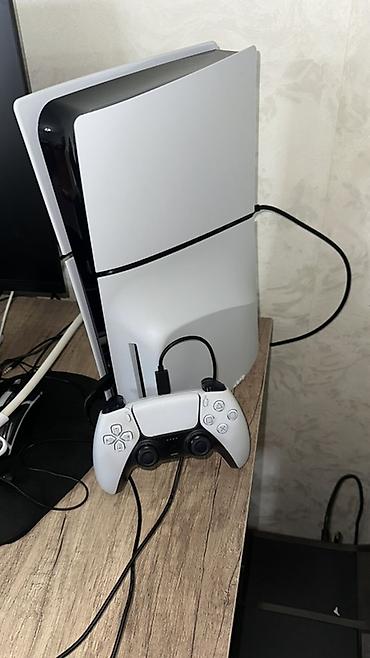 PlayStation 5 (diskli versiya) oyun konsolu Ideal veziyyetdedir. Pul - şəkil 3