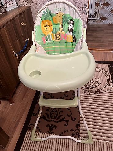 Usaq ucun oturub yemek yeyilen stol satilir. Cox az istifade olunub - şəkil 2