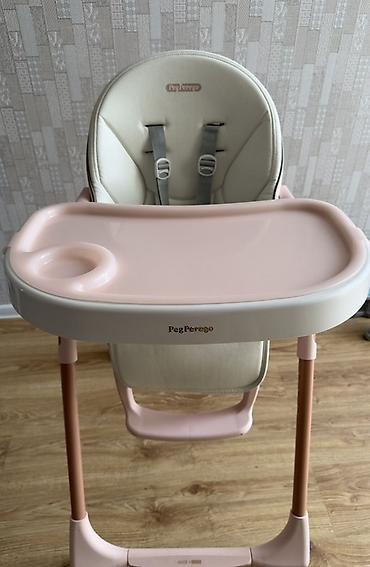 Peg Perego uşaq yemək stulu - Brend/model: Peg Perego - Rəng: açıq - şəkil 2
