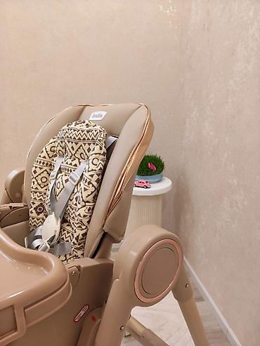 Uşaq yemək stulu – Kidilo ✓ Yellənir, manual idarə olunur ✓ Rahat - şəkil 3