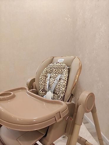 Uşaq yemək stulu – Kidilo ✓ Yellənir, manual idarə olunur ✓ Rahat - şəkil 4