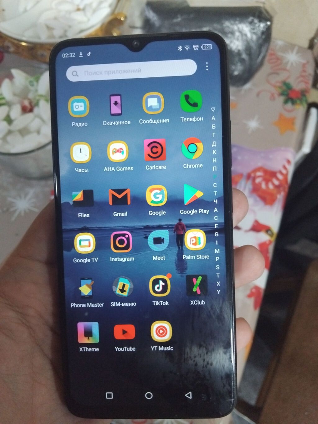Infinix Smart 7 HD, 64 GB, rəng - Qara, Zəmanət, Sensor, Face ID