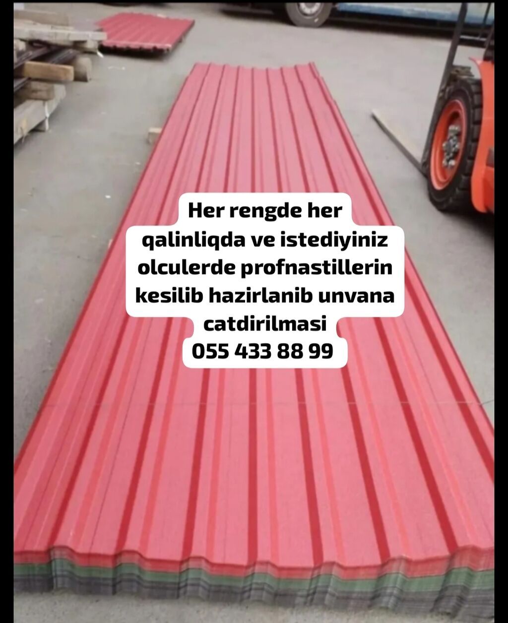 Şifer, Dəmir, Yeni, Pulsuz çatdırılma, Ödənişli quraşdırma, Zəmanətli, Kredit yoxdur