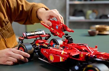 LEGO Technic Ferrari SF-24 F1 konstruktor Ferrari F1 həvəskarları - şəkil 4