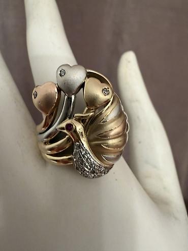 Üzük, Sarı qızıl, Yaqut - şəkil 2