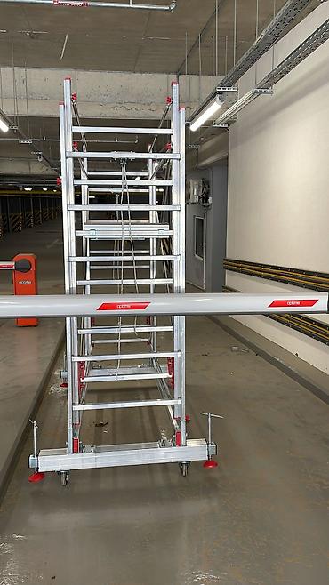 Alüminium mobil iskələ sistemi - Material: yüngül və möhkəm alüminium - şəkil 5