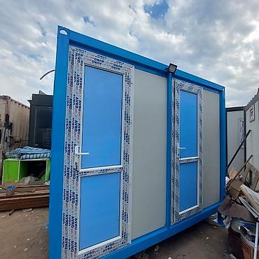 1.50 x 3.00 Sendiviç WC konteyner 2 Otaqlı Sanitar Qovsaq ( - şəkil 3