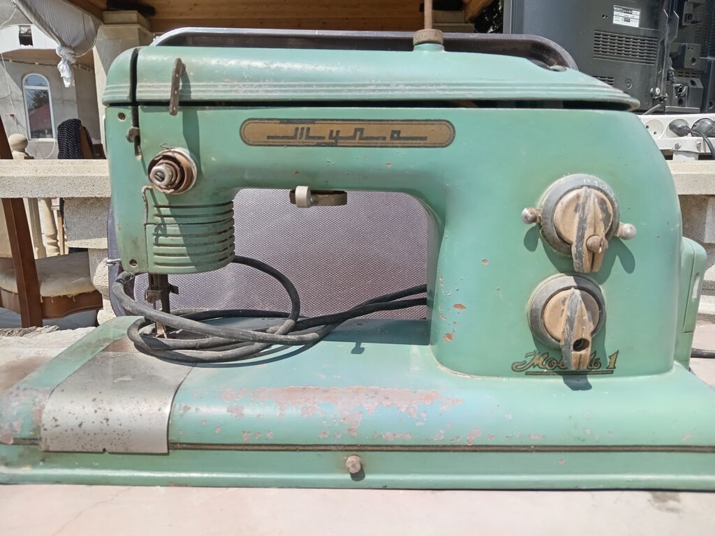 Tikiş maşını Təmirə ehtiyacı var,Elektromexaniki, 3 saplı, Ünvandan götürmə