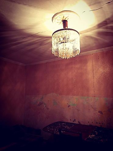 QƏDİMİ Əntiq Sovetdən Qalma ÇEXSLOVAKİYANIN təmiz Xrustal 4 lampali - şəkil 4