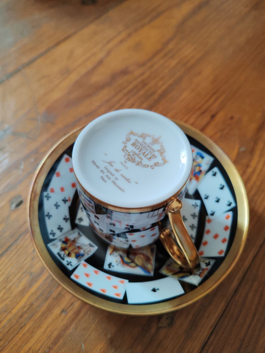 Qəhvə dəsti, Farfor, 1 nəfərlik, Fransa