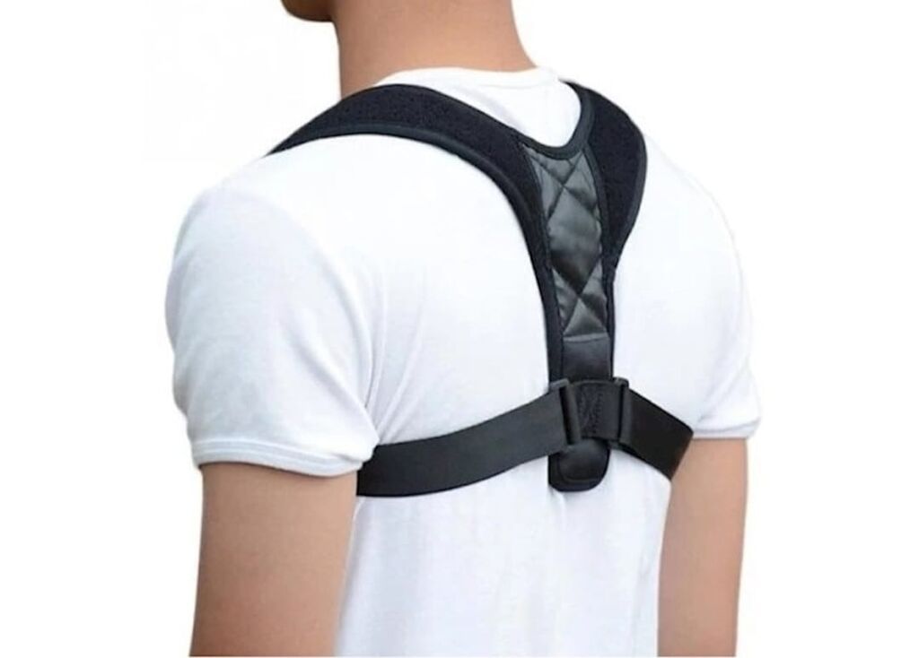 Arxa və çiyin üçün duruş korrektor kəməri - Ergonomik “V” formalı