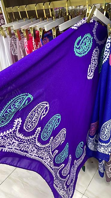 Kelagayi .ölçü 150/150 ipek və kətan pambıq var - Dizayn: Şərq - şəkil 3