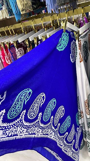 Kelagayi .ölçü 150/150 ipek və kətan pambıq var - Dizayn: Şərq - şəkil 5