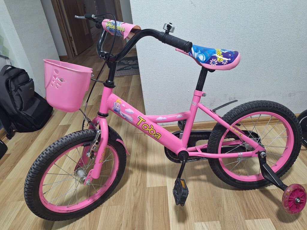 İşlənmiş İki təkərli Uşaq velosipedi Toba, 16", Ünvandan götürmə