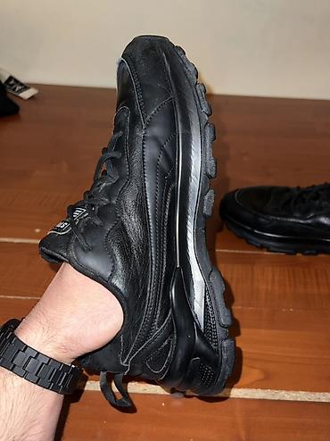 Məhsul: “STORY” markalı qara kişi idman ayaqqabısı - Rəng: tam qara - - şəkil 2