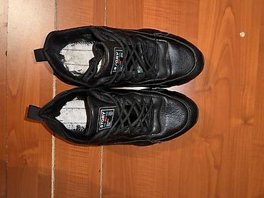 Məhsul: “STORY” markalı qara kişi idman ayaqqabısı - Rəng: tam qara - - şəkil 4