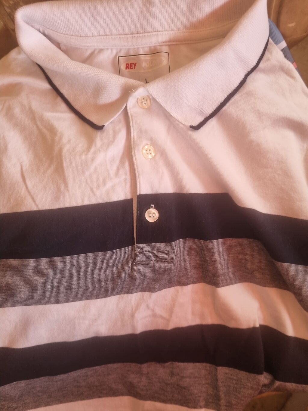 Polo köynək, L, rəng - Ağ