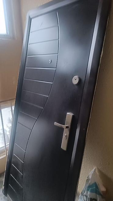 Dəmir giriş qapısı – komplekt - Rəng: qara (mat) - Material - şəkil 3