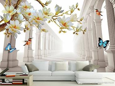 3D fotoprint gərgin tavanlar – dizayn və quraşdırma xidməti - - şəkil 3