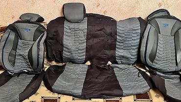 Avtomobil oturacaq üzlükləri dəsti - Komplekt: Ön iki oturacaq, arxa - şəkil 2