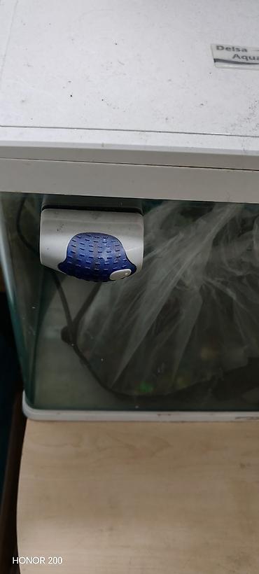 Akvaryum dəsti – tam komplekt Tərkib: - Şüşə akvaryum (üst qapaqla - şəkil 2