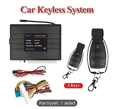 Maşın üçün Keyless Entry (açar-sız daxilolma) komplekti - şəkil 3
