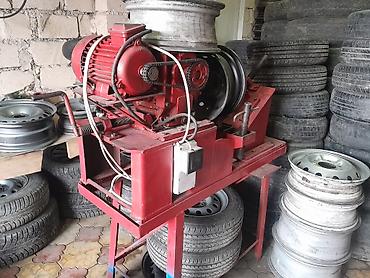 Kampressor 200 litrdi disq duzeldeb teker soken balans Təkər servisi - şəkil 4