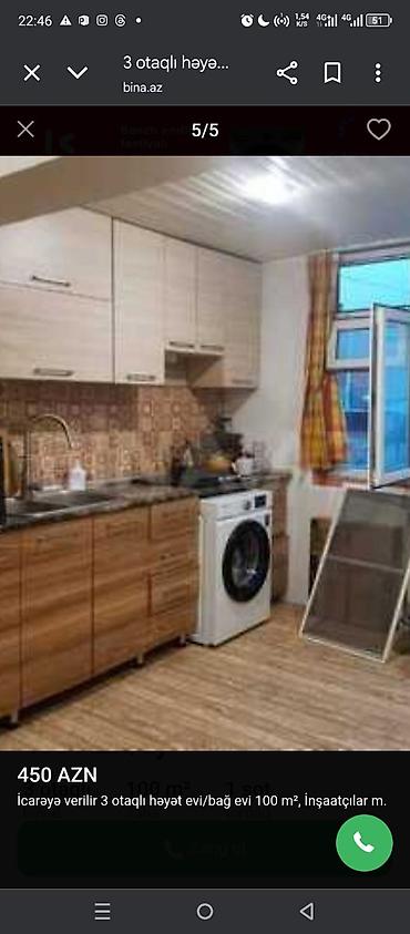 Yasamal, 100 kv. m, 3 otaqlı, Hovuzsuz - şəkil 5