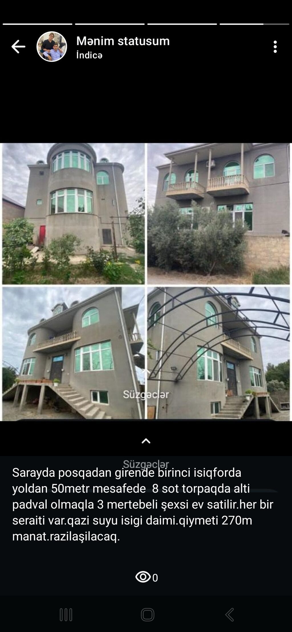 Saray, 130 kv. m, 6 otaqlı