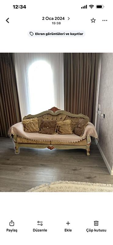 İşlənmiş, Masa və oturacaqlar, Divan, Kreslolar, Türkiyə - şəkil 4