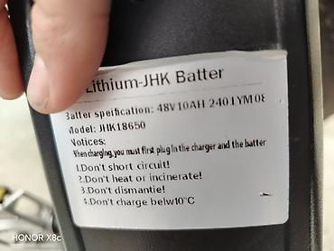 Elektrik velosipedi – DINOS fat-tire Texniki xüsusiyyətlər:( bu - şəkil 2