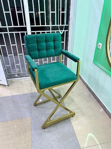 Mekap kreslomuz demirdendi kefiyetlidi reng secimi var guzgu ile bir - şəkil 3