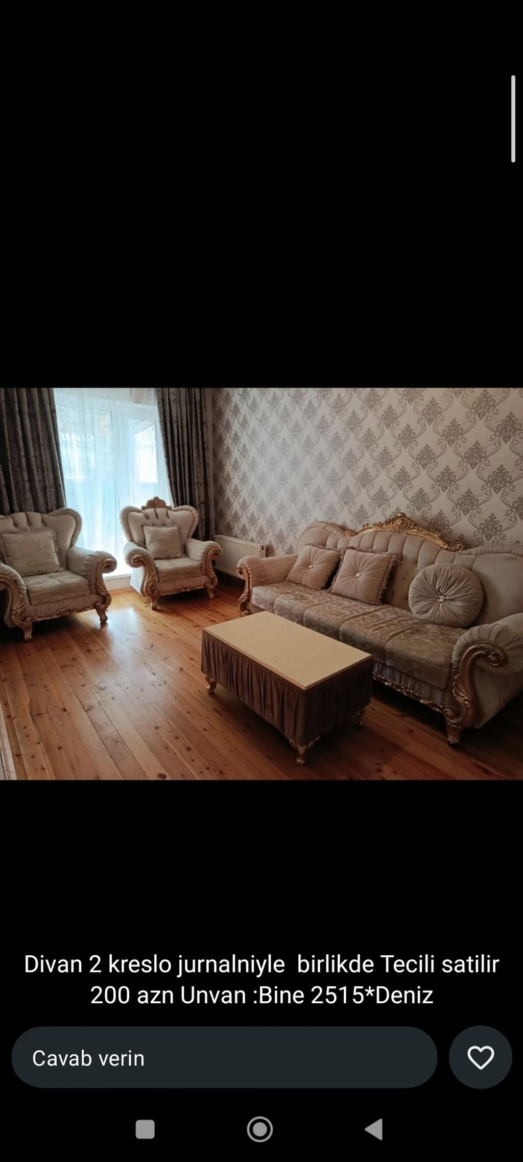 Kirayə ev verilir Bine savxoz ərazisində bir otaqlı birde iki otaqlı