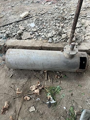 Sənaye tipli qaz balonu (şaquli flanşlı) - Material: qalın divarlı - şəkil 2