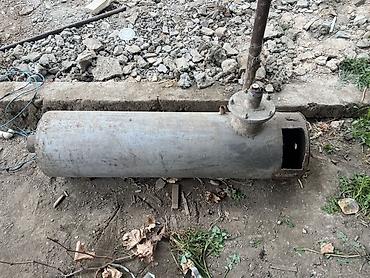 Sənaye tipli qaz balonu (şaquli flanşlı) - Material: qalın divarlı - şəkil 3