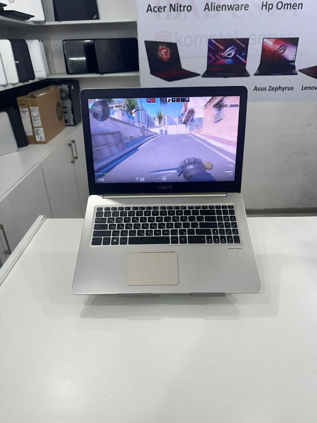İşlənmiş ASUS 15.6 ", Intel Core i7, 512 GB, Ünvandan götürmə, Ödənişli çatdırılma, Rayonlara çatdırılma