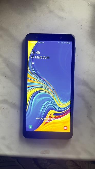 Samsung Galaxy A7 2017, 64 GB, rəng - Mavi, Barmaq izi - şəkil 2