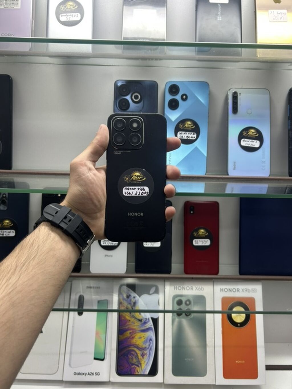 Honor X9b, rəng - Qara